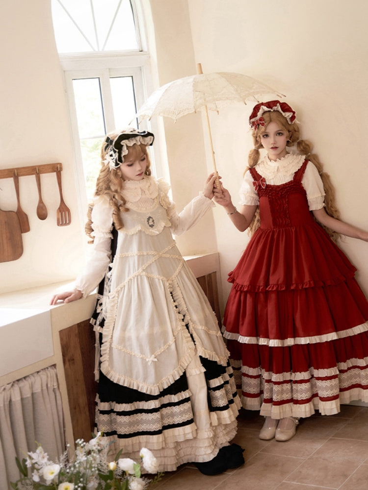 Elegant Tiered Lolita Dress WIT0245