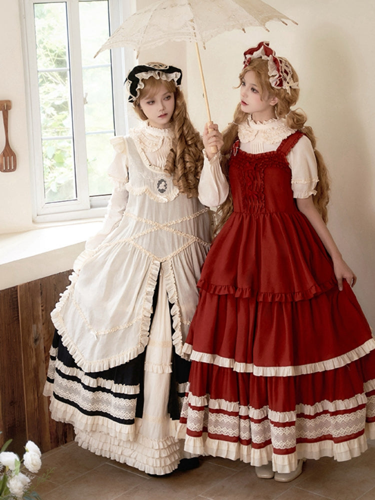 Elegant Tiered Lolita Dress WIT0245