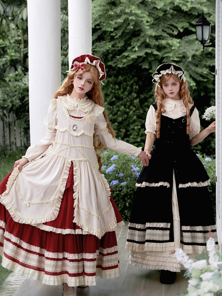 Elegant Tiered Lolita Dress WIT0245