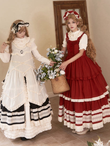 Elegant Tiered Lolita Dress WIT0245