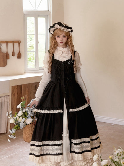 Elegant Tiered Lolita Dress WIT0245