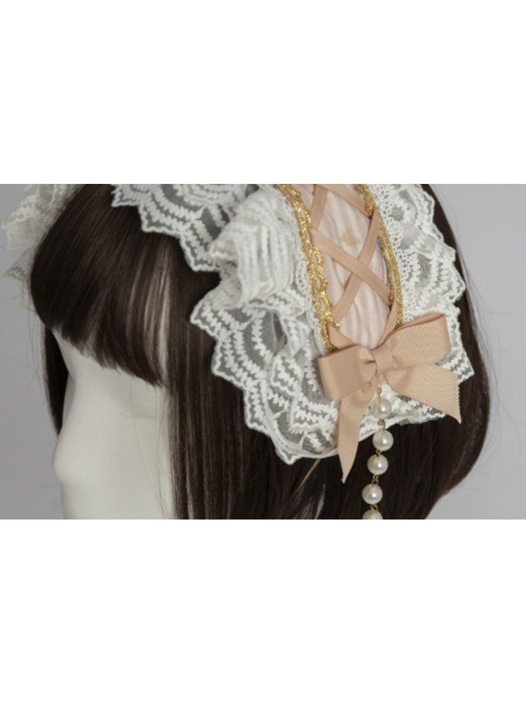 Lace Stitch Lolita Frill Fluffy Dress CAT0005