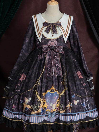 Butterfly Ribbon Lolita Dress CAT0008