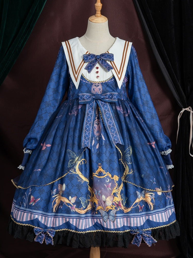 Butterfly Ribbon Lolita Dress CAT0008