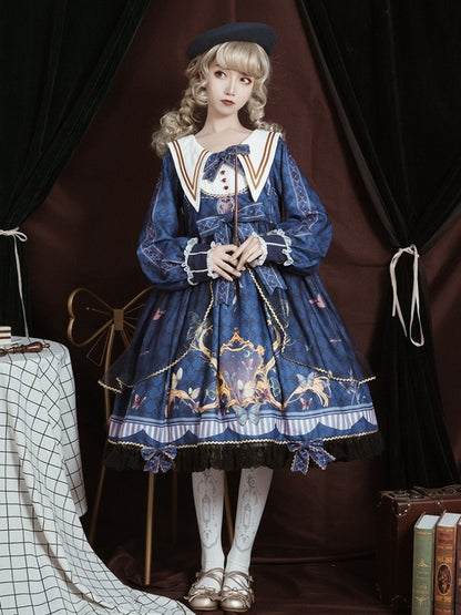 Butterfly Ribbon Lolita Dress CAT0008